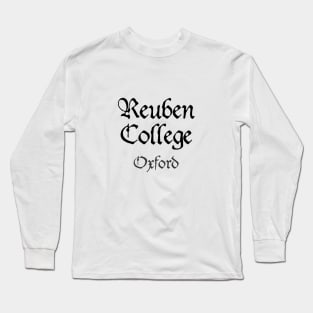 Oxford Reuben College Medieval University Long Sleeve T-Shirt